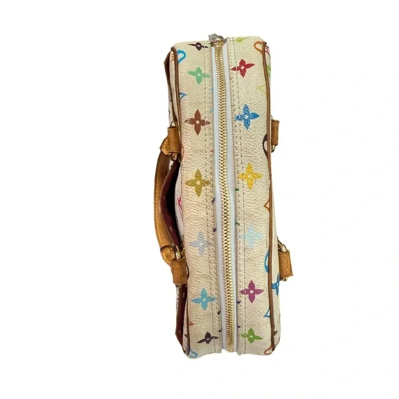 Louis Vuitton White Multicolor murakami Trouville PM - Picture 11 of 16